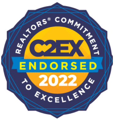 C2eX endorsement logo by NAR for Flat Fee MLS Listing Service as offered by Bryan Realty of East Tennessee in Sevierville Tn-Bryan Realty of East Tennessee-Homes for sale in Pigeon Forge Tn-Real Estate